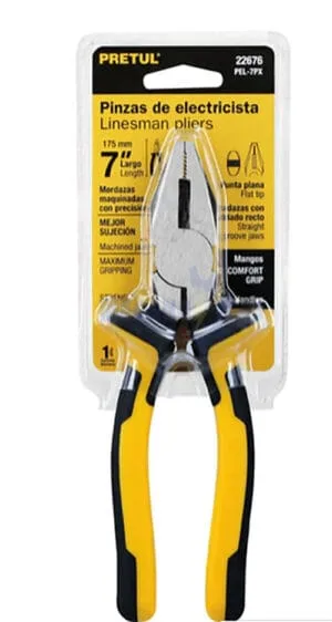 ALICATE UNIVERSAL 7" PRETUL