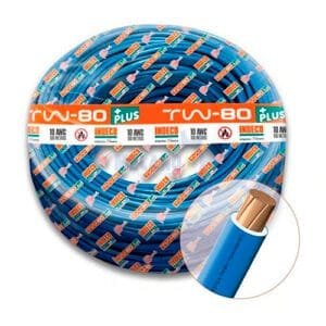 CABLE INDECO TW-80+PLUS 14AWG 450/750V AZUL
