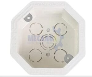 CAJA OCTOGONAL EMPOTRABLE