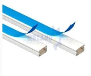 CANALETA PVC AZUL 10X20