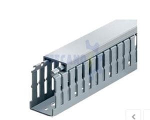 CANALETA RANURADA 40*40