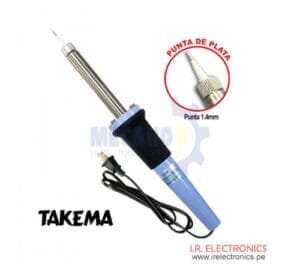 CAUTIN PARA SOLDAR TAKEMA 30W-220W M/GRIS PUNTA ACERO