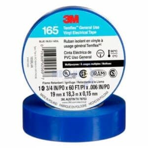 CINTA AISLANTE DE VINIL AZUL 165-USO GENERAL