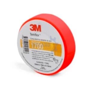CINTA AISLANTE ROJO 3M-1700 ROLL 18M CINTA AISLANTE ROJO 3M-1700 ROLL 18M