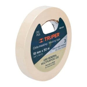 CINTA MASKING TAPE TRUPER CINTA MASKING TAPE 3/4" (18MM *50MT) TRUPER
