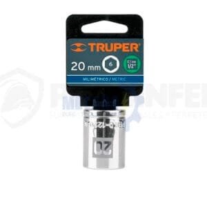 DADO HEXAGONAL ENCASTRE 1/2" DE 20 MM TRUPER