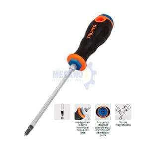 DESTORNILLADOR ESTRELLA 1/4 * 6" TRUPER