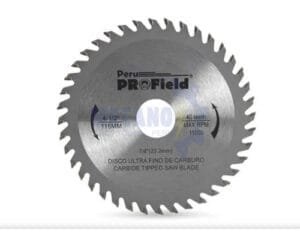 disco para madera 7" 1/4 40 dientes