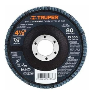 DISCO FLAP 4 1/2 GRANO 80 TRUPER