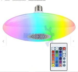 FOCO DE COLORES CON PARLANTE / BLUETOOTH