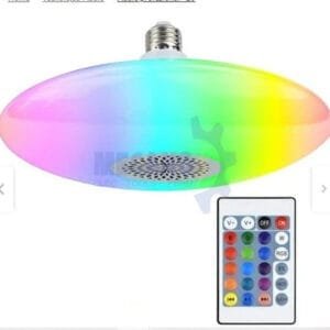 FOCO DE COLORES CON PARLANTE / BLUETOOTH