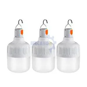 FOCO RECARGABLE LED PORTIZA 100W C/GANCHO