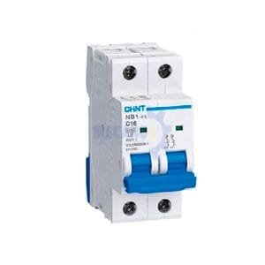 LLAVE TERMOMAGNETICA CHINT 2P 16Amp 6Ka MOD: NXB-63 C16