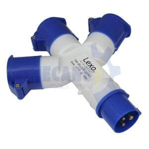 PULPO INDUSTRIAL DE 3 SALIDAS VOLTEX PULPO INDUSTRIAL DE 3 SALIDAS VOLTEX 2P+PE 16 AMP