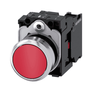 PULSADOR ROJO CNC 1NO PULSADOR ROJO LUMINOSO OWEN PVC 1NC LED 24V AC/DC MOD: NB5-BE102