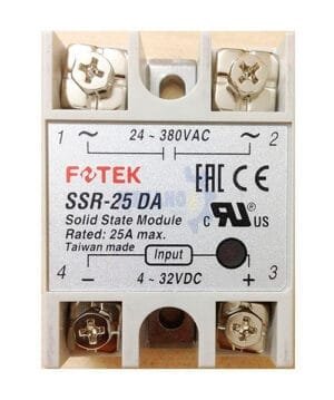 RELE DE ESTADO SOLIDO FOTEK RELE DE ESTADO SOLIDO RESISTICO VERTEX 40 AMP