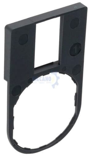 ROTULO/PLACA "PARADA DE EMERGENCIA " PARA MANDO ELECTRICO Ø22MM