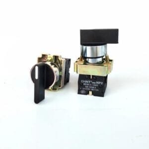 SELECTOR METALICO 0-1 MANETA LARGA CON RETORNO CHINT MOD:BE102