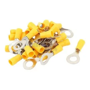 TERMINAL OJAL AMARILLO 1/4 (CABLE 12-10 AWG) 5.5-6