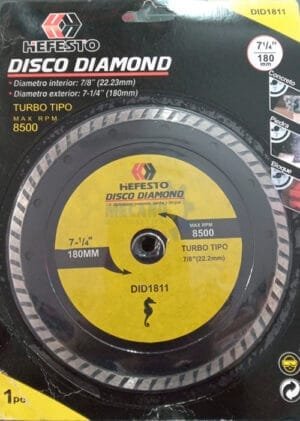disco continuo 7" hefesto