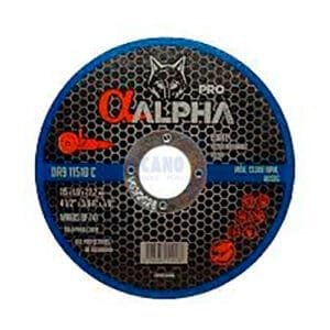 disco de corte para acero inoxidable alfa