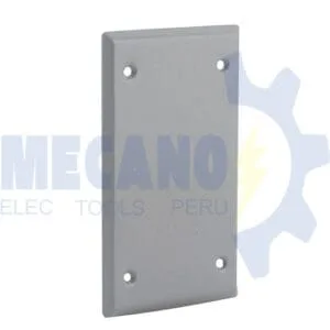 tapa ciega rectangular