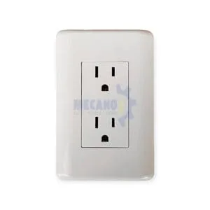 tomacorriente doble 2p+pe wailec electrical