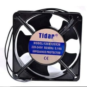 ventilador tidar - axial fan - 220/240vac model:fm12025a2hsl